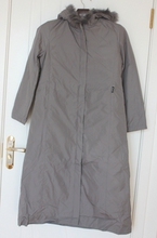 北极绒女式<span class=H>大码</span>鹅绒加长款连帽<span class=H>羽绒</span><span class=H>服</span>活里活面 胸围104-116cm 4色