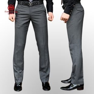  秋装新款男装时尚商务休闲小西裤 男士修身潮男裤子爆