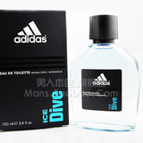 Adidas/阿迪达斯男士香水(冰点)100ML 假一罚十 49元全国包邮