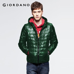 2012 Giordano men's jackets new Shirley colorful CONTRAST COLOR even Cap efficient warm fleece jacket 01071604