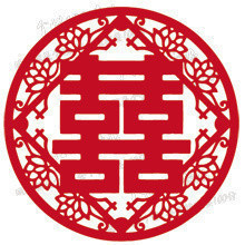 窗花双喜 婚庆 装饰喜字贴墙贴场景布置结婚大特大号墙贴纸剪纸 窗花双喜 婚庆 装饰喜字贴墙贴场景布置结婚大特大号墙贴纸剪纸