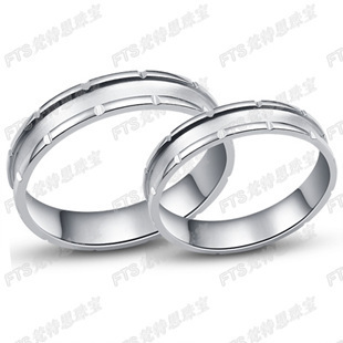  刻骨铭心 梵特思 PT950铂金戒指结婚戒情侣对戒 精工制作-22