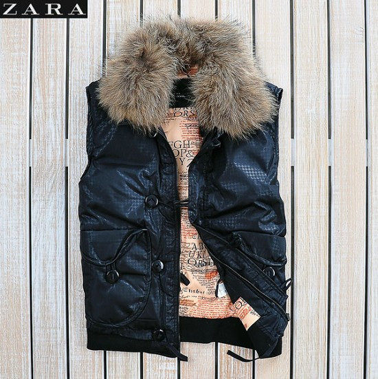 DIESEL迪赛 10款厚型<em>羽绒背心</em>-红色7834R,双