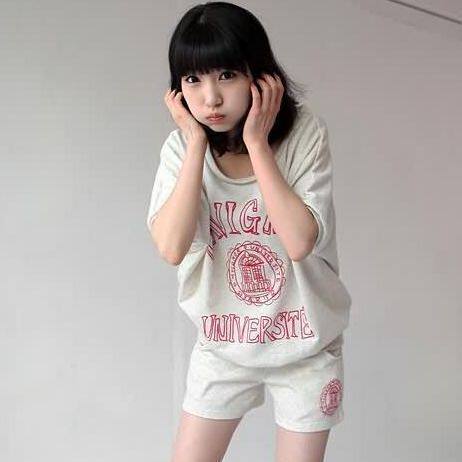 2012韩版新款夏装女装 大圆领短袖字母T恤 短裤休闲套装ba154