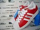 正品adidas三叶草08新款红白情侣款