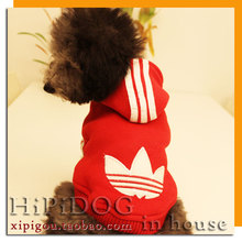 新款阿迪三叶草帽子小狗狗衣服春装春夏装贵宾泰迪犬金毛宠物服装