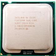 intel奔腾双核e5200e5300e5400775针cpu送一