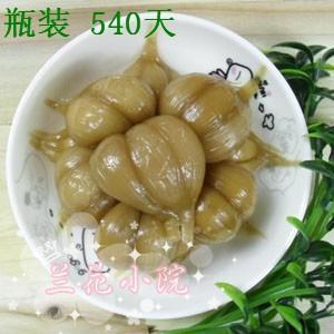 扬州特产 扬州酱菜 四美糖醋蒜 （净重375克 瓶装）