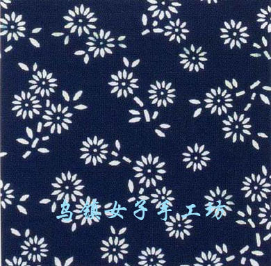 ◣皇冠◢热销/全棉/蓝印花布/正宗手工染布/7元/半米/DIY布料