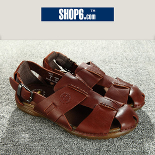 3,465 ★ shop Shop6, 6th men's 2012 new Western leather casual sandals