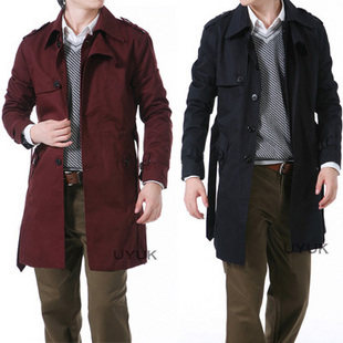lvin Klein 09冬季专柜爆款<em>风衣 外套 男装 冬装</em>妮