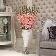 仿真花兰客厅绢花，装饰花假花餐桌花摆放花卉单支