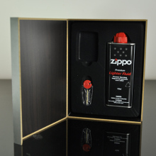 专柜正品ZIPPO 送礼套装 礼盒(含125ML油,火石 不含礼袋)◆礼品ㄎ
