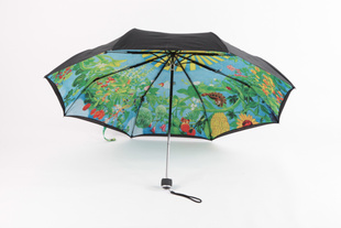 日本动漫宫崎骏龙猫晴雨伞黑胶双层防晒折叠遮阳伞太阳伞创意