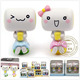 丁丁家园超人气馒头家族情侣挂件摆件包饰