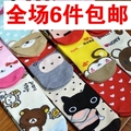2822 加厚船袜韩版可爱卡通袜子/袜子/中长袜 棉袜 颜色随机 包邮