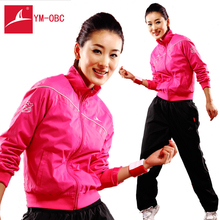YM-OBC正品2012春秋新款女运动套装休闲情侣套装7214