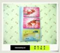  毛毛手工DIY 卡片内页内芯透明名片套 20页3联竖版横入名片