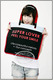 风靡日韩 SUPERLOVER 夏季新款1093黑色韩国街头随意搭系列女包