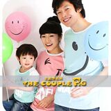 2012新品韩国亲子装夏装短袖T恤/母女家庭装