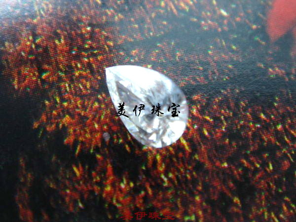 美伊钻饰40分/VVS1/E色 水滴形钻石 订做钻戒 铂金裸钻正品 美伊钻饰40分/VVS1/E色 水滴形钻石 订做钻戒 铂金裸钻正品