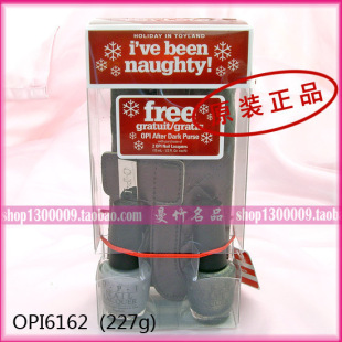 Package email genuine United States fashion black + silver HL806+HL809+ OPI Nail Polish set send exquisite leather bag