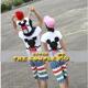2012新款装the couple pig亲子装T恤/全家装/家庭装夏装抱抱