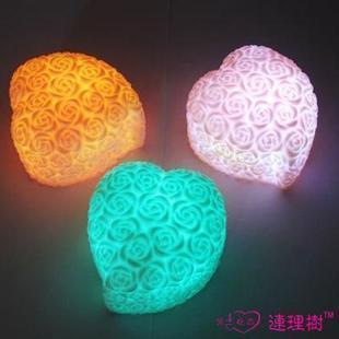 -Zhejiang-Shanghai 38 philatelic romantic heart-shaped love colorful lights/night lights 40g