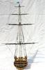 世铖模型 实木帆船拼装套材 1 75宪法号主截面模型套件