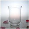 明瑞欧式5折无铅水晶玻璃花瓶简约客厅透明花器鱼缸烛台摆件