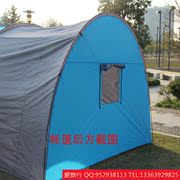 定制户外多人烧烤野营大隧道帐篷一室两厅，防暴雨十人户外用品