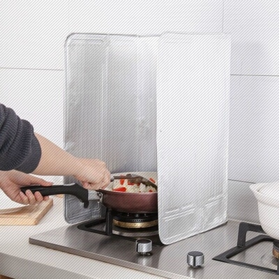 厨房挡油板大号挡油板防溅油耐高温隔热挡油板铝箔防油防水防光厨