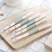 韩国进口Iconic学院风彩色水笔套装2Way retro pen