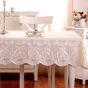 玫瑰花桌布pvc布艺防水防油耐高温烫金，欧式茶几塑料垫餐桌垫