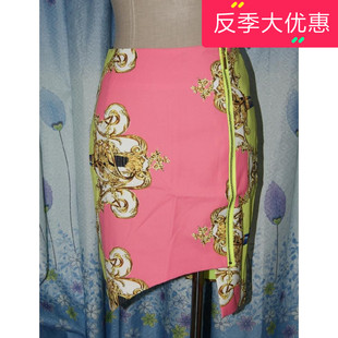 反季 BC VOGA百丝品牌韩版不规则拼接舒适气质女款中短裙