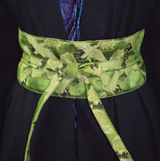 两件 ANATA原创设计 日式古典织锦显瘦汉服宽腰带腰封 中国风