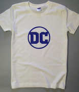 DC超级英雄蝙蝠侠超人闪电侠DC漫画t恤 DC新标志纯棉男女t恤