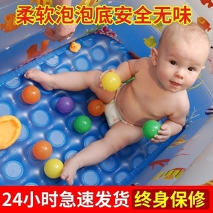 儿童充气游泳池家用加厚小孩，。便携式卡通，沐浴盆露天加高家庭幼儿