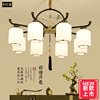 新中式灯具客厅吊灯中国风餐厅陶瓷创意卧室书房酒店会所别墅灯饰