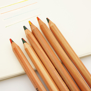 马可彩色铅笔四色一笔多色彩铅彩虹，笔渐变色七彩混色魔幻彩铅笔画