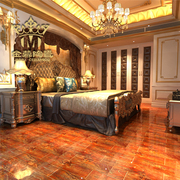 金慕镀金抛晶砖客厅餐厅卧室地面，瓷砖600*600仿木纹抛金砖艺术