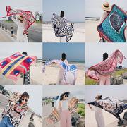 2018巴厘岛海边旅游度假防晒披纱裹裙沙滩裙巾围纱比基尼披肩