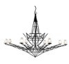 铁艺美式乡村几何钻石鸟笼Tom Dixon埃菲尔铁塔吊灯客餐厅商用灯