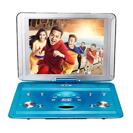 VD碟片光盘播放器便携式evd影碟机带小电视_