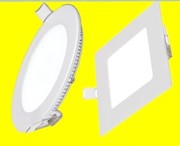led超薄筒灯面板灯吸顶式平板灯6w9w12w15w18w24w220v