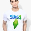 sims4模拟人生4videogameshirt圆领半袖diy定制班服t恤文化衫