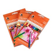 马利水溶性彩色铅笔 12色 24色 36色水溶彩铅 可画出水彩效果铅笔