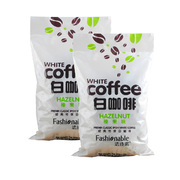 马来西亚进口 法诗诺经典怡保白咖啡 榛果1000gX2包 