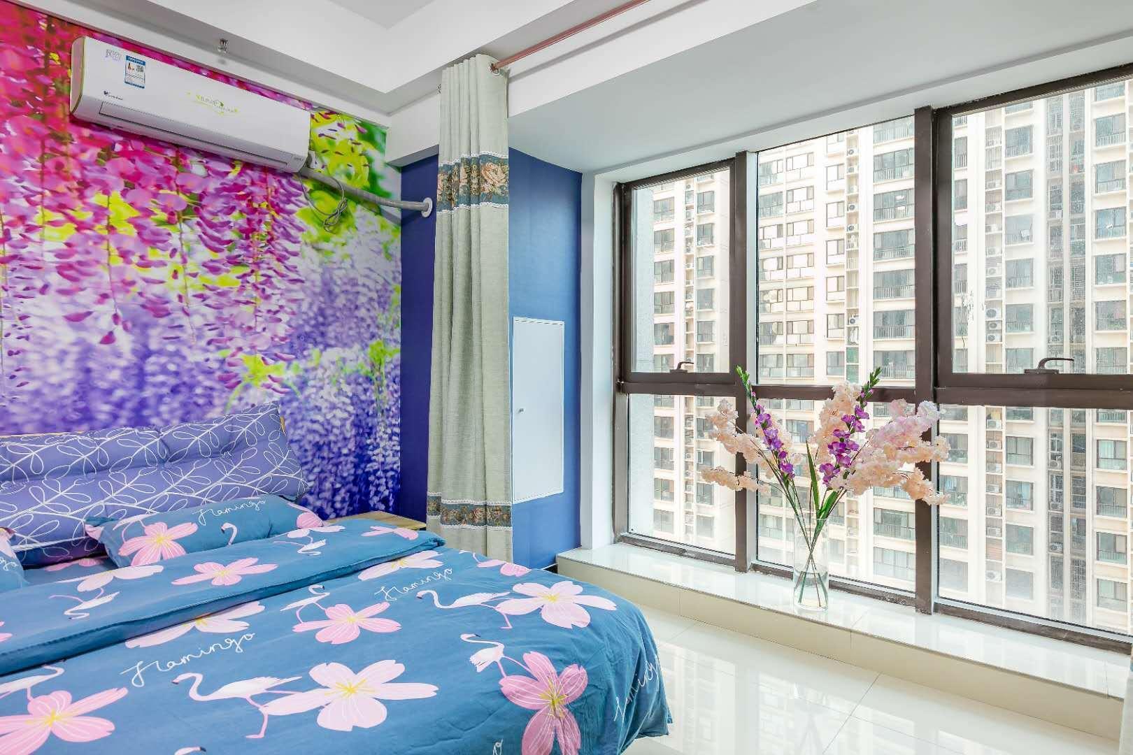 Shijiazhuang Resources Vientiane Art theme Boutique Flats King bed roomin the Cheap Hotels/Inn features/Apartment Hostel , Hotel Inn category - from Buy2taobao.com to provide professional Taobao agent buy service