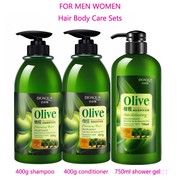 oliveshampoo&conditioner&showergel橄榄，洗发水护发素沐浴露